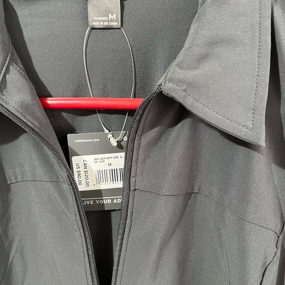 Eddie Bauer Charcoal Zip-Up dress - Picture 2 of 5